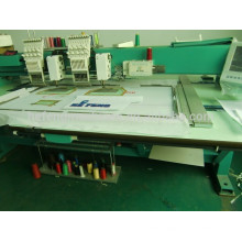 2 Heads Chenille / Chain-stitch Industry Embroidery Machine , Automatic Trimmer